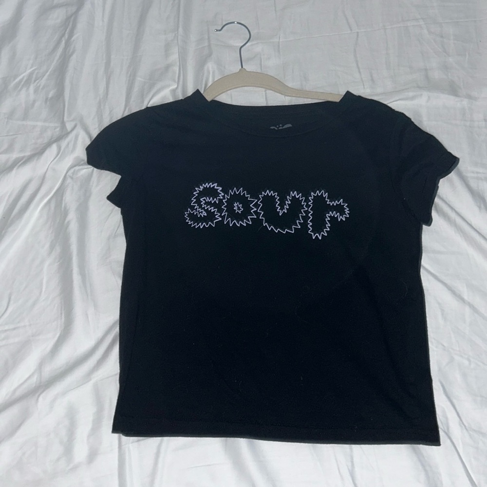 SOUR Olivia Rodrigo Merch Graphic Crop Shirt